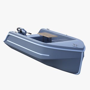 Electric Go Boat 3D model