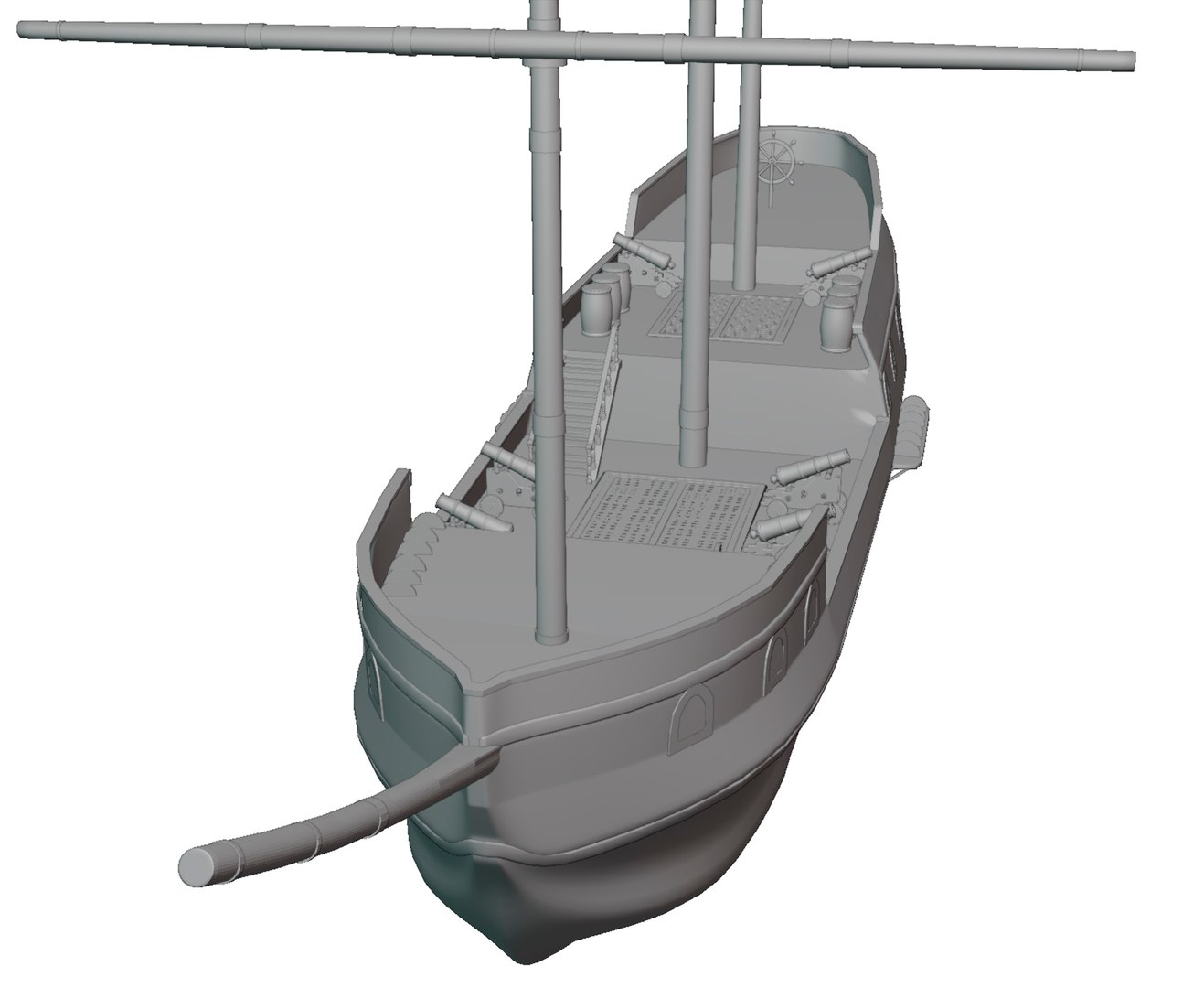 galleon ship 3D model https://p.turbosquid.com/ts-thumb/7H/WlIWt8/tfQFYdqT/solid/jpg/1574630531/1920x1080/fit_q87/b58bbfc5dd83968b14cce23e45a76fe4f58a5d47/solid.jpg