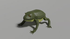 Low-poly Toad