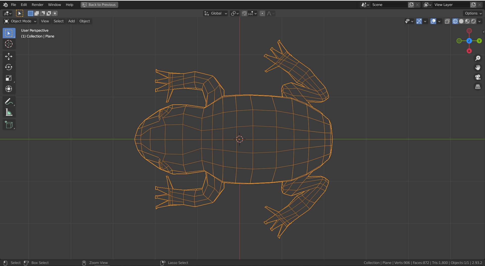 Low-poly Toad 3D - TurboSquid 1807369