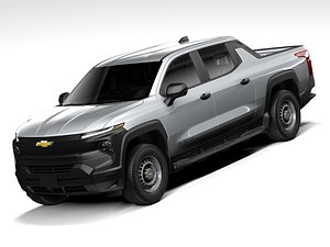 Chevrolet Silverado EV WT 2024 3D model