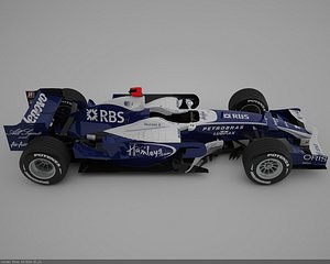 3d williams toyota fw30 model