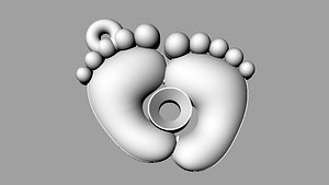 3D baby foot