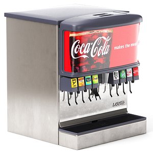 8-Flavor Ice and Beverage Soda Fountain 02