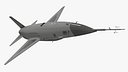 Stealth Fighter Jet in Flight