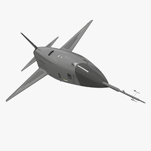 Stealth Fighter Jet in Flight