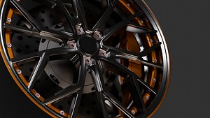 3D Wheel Rim model