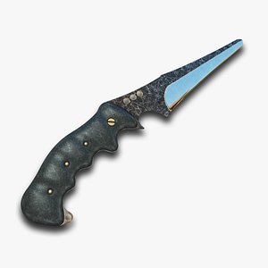Combat Knife 04 3D model
