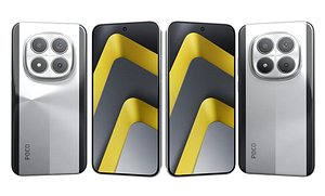 Xiaomi Poco M8 Pro 5G Silver model