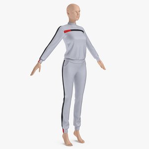 woman sportswear 3D model