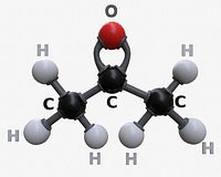 Acetone molecular