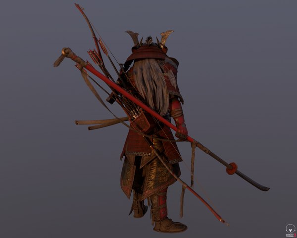 3D Samurai Armor Bundles Model - TurboSquid 1318247