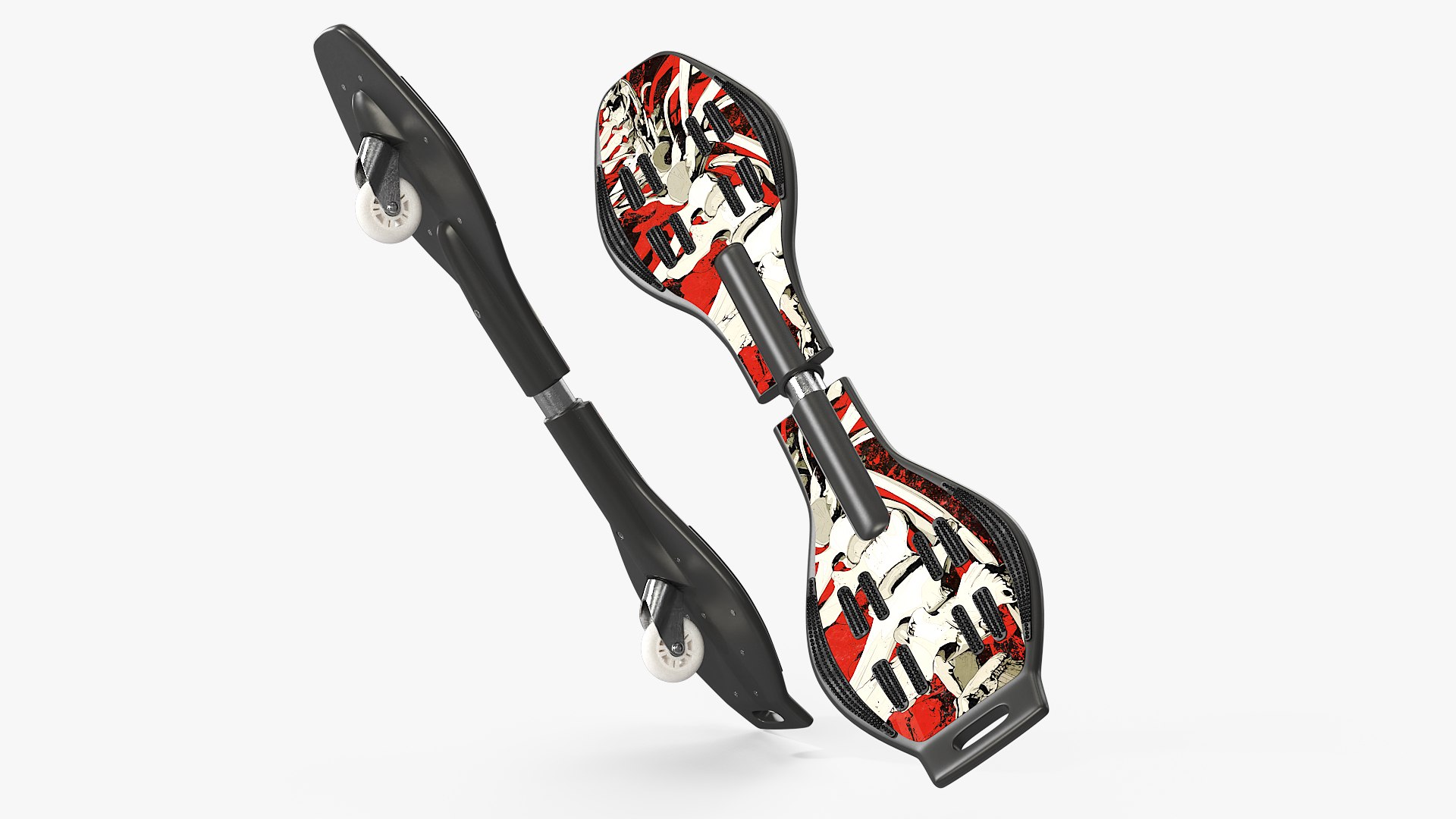 RipStik Caster Board with Graphic Design 3D model preview