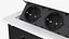 Damped Outlet Socket Three Plug Grey