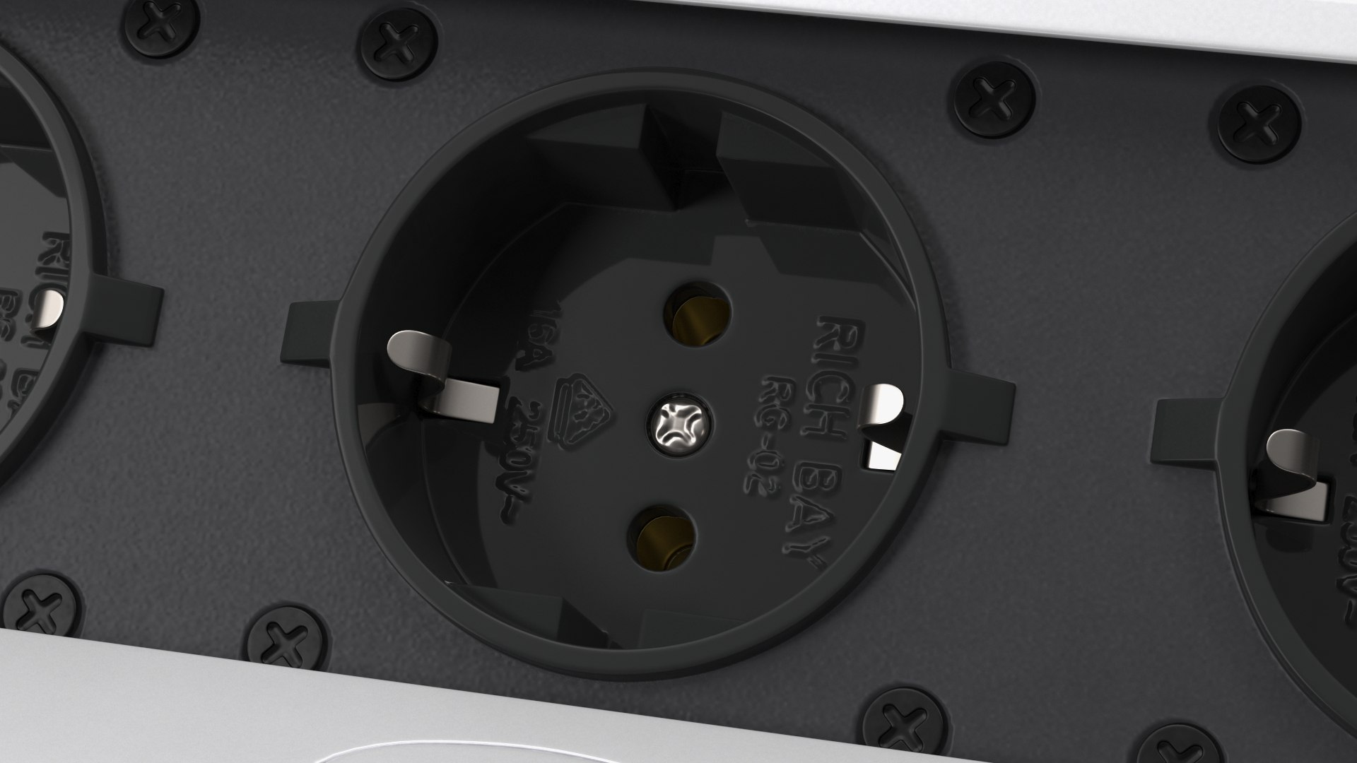 3D Damped Outlet Socket Three Plug Grey https://p.turbosquid.com/ts-thumb/7H/iKSAJT/o8/dampedoutletsocketthreepluggreymb3dmodel011/jpg/1654281332/1920x1080/fit_q87/57799d6dc4ea6960a3ac6f86987efebaaf536e3c/dampedoutletsocketthreepluggreymb3dmodel011.jpg