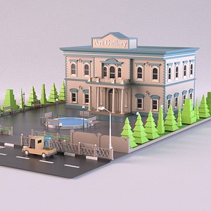 3D gallery art