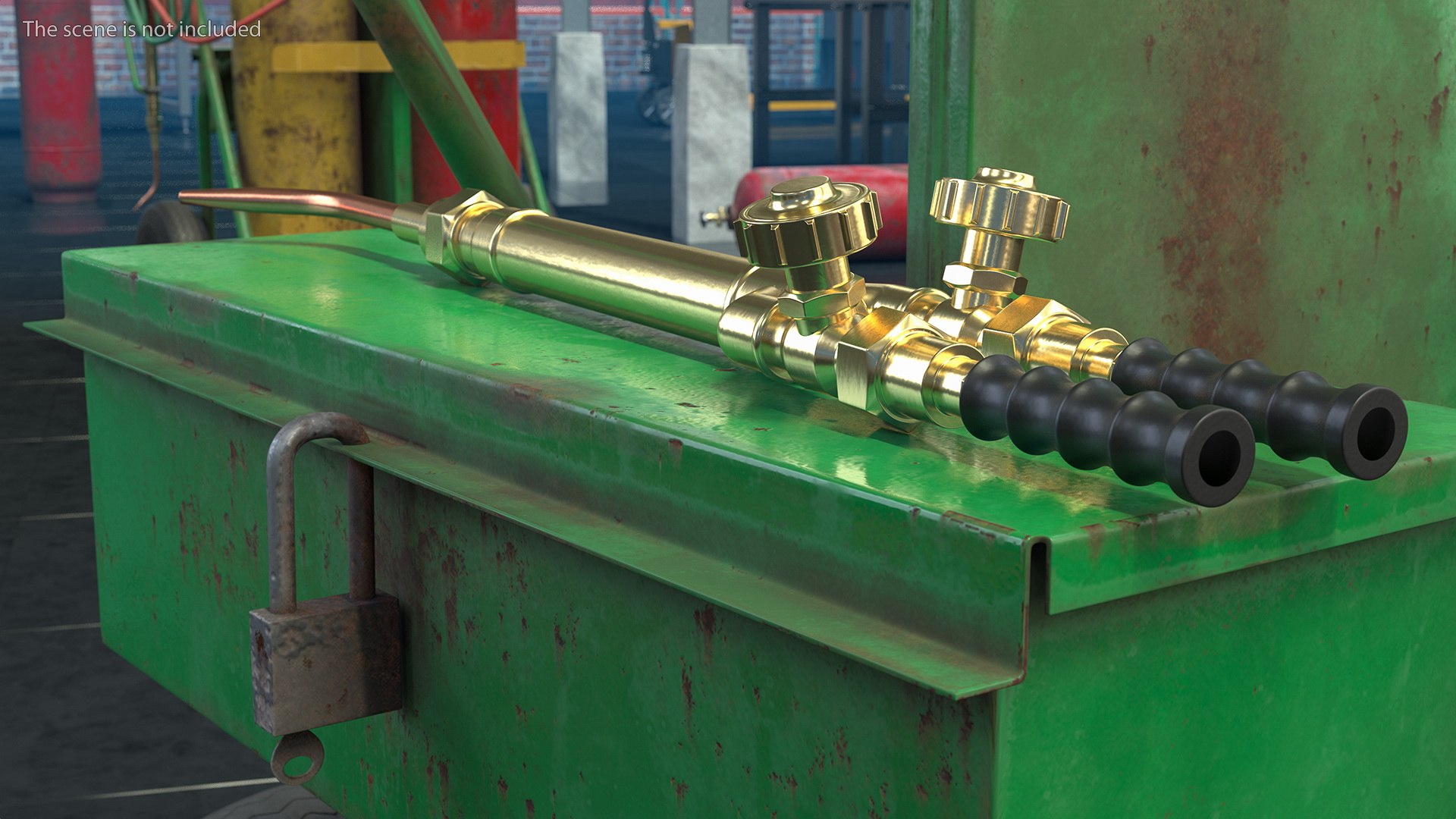 3D Gas Welding Torch Model - TurboSquid 1623347