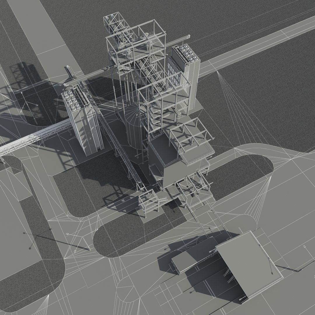 grain-dryer grain 3d dxf