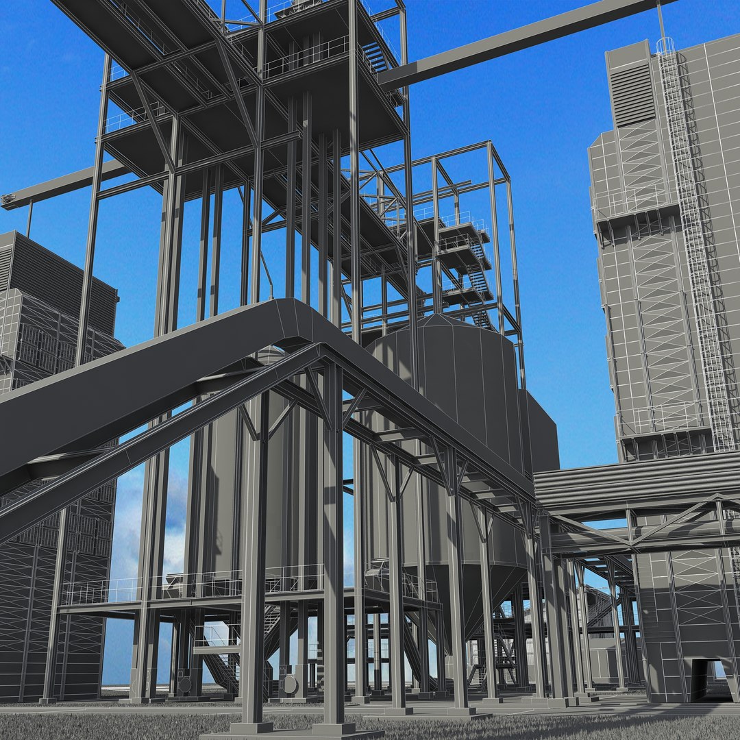 grain-dryer grain 3d dxf