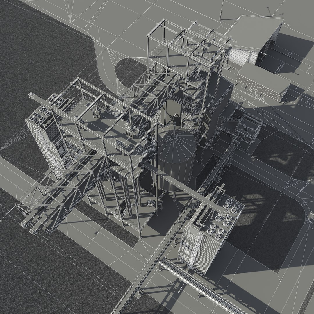 Grain-dryer Grain 3d Dxf