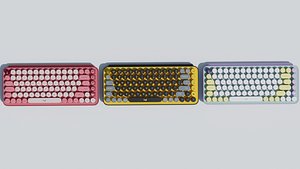 Logitech POP Keyboard Bundle 3D Model 3D model