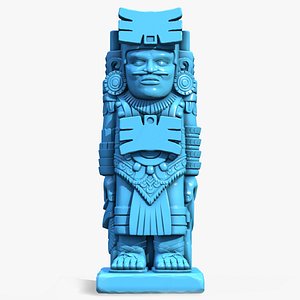 Statue Aztec Warrior HP