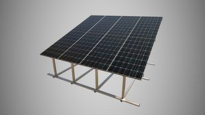 Solar Panel 3D model