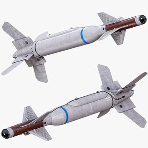 Rigged GBU-24 Paveway 3 Naval Laser Guided Bomb PBR