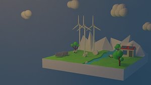 3D Nature model