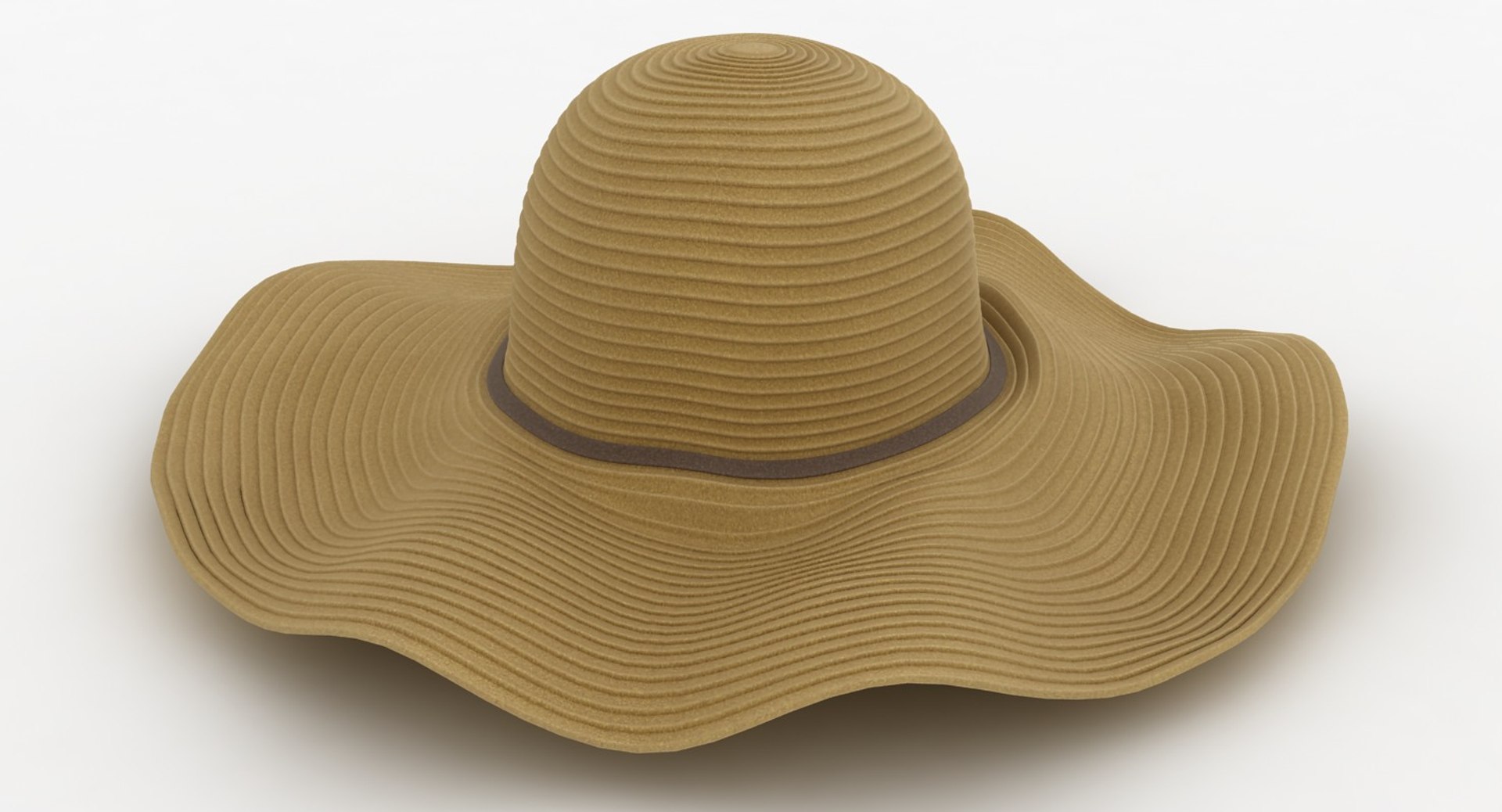 Realistic Hat 2 3D Model - TurboSquid 1322691