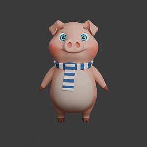 Pig Cartoon 02