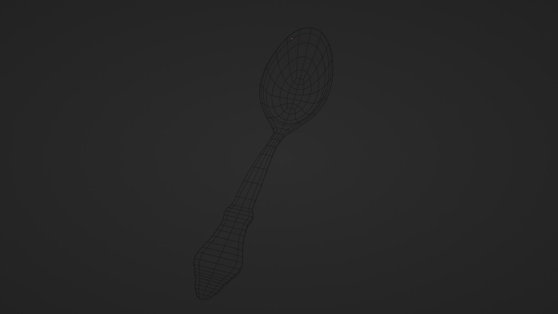 Antique Small Spoon model - TurboSquid 2068114