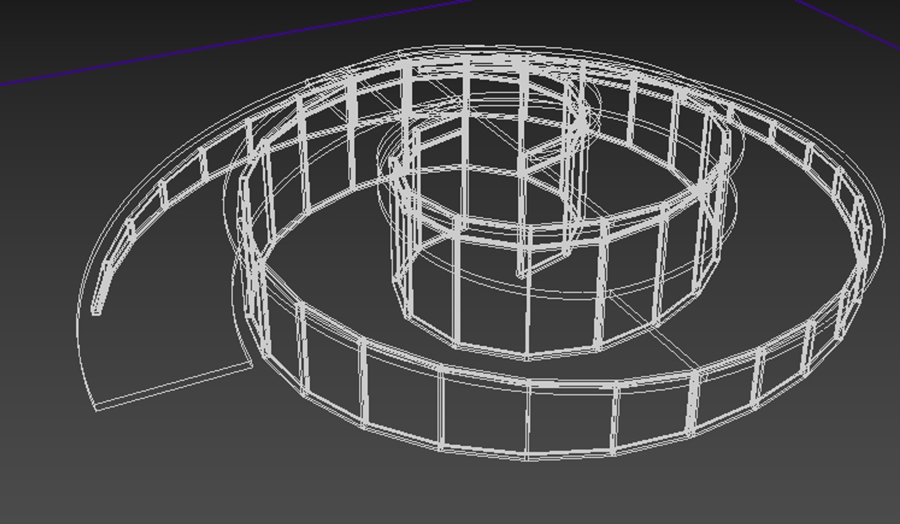 Spiral Building Model - TurboSquid 1727535