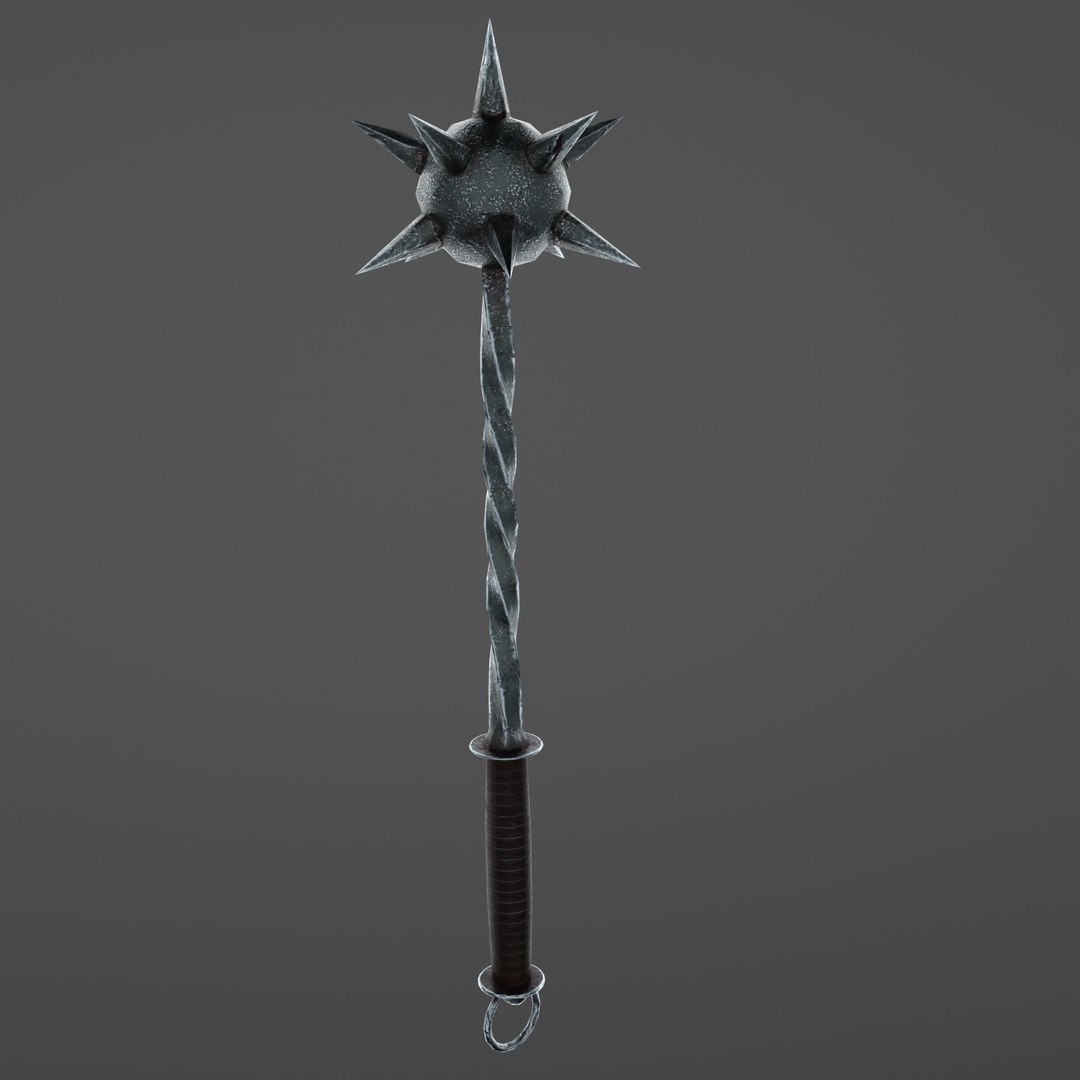 3D Medieval Mace Low-poly 3D Model Model - TurboSquid 2349406