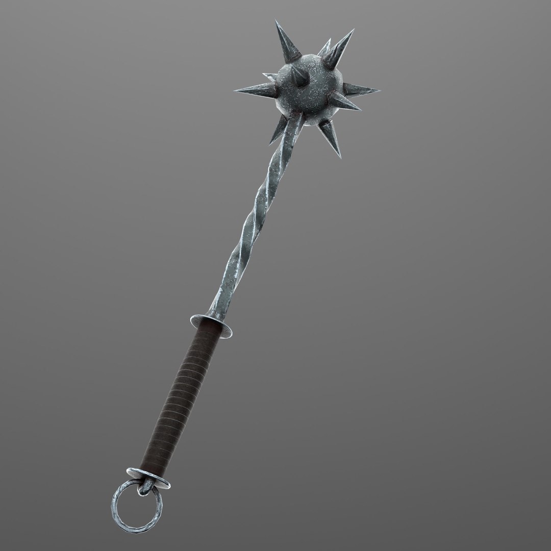 3D Medieval Mace Low-poly 3D Model Model - TurboSquid 2349406