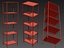 IKEA VITTSJO Shelf unit narrow