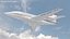 Avião a jato Dassault Falcon 900 Branco Sem Chassi