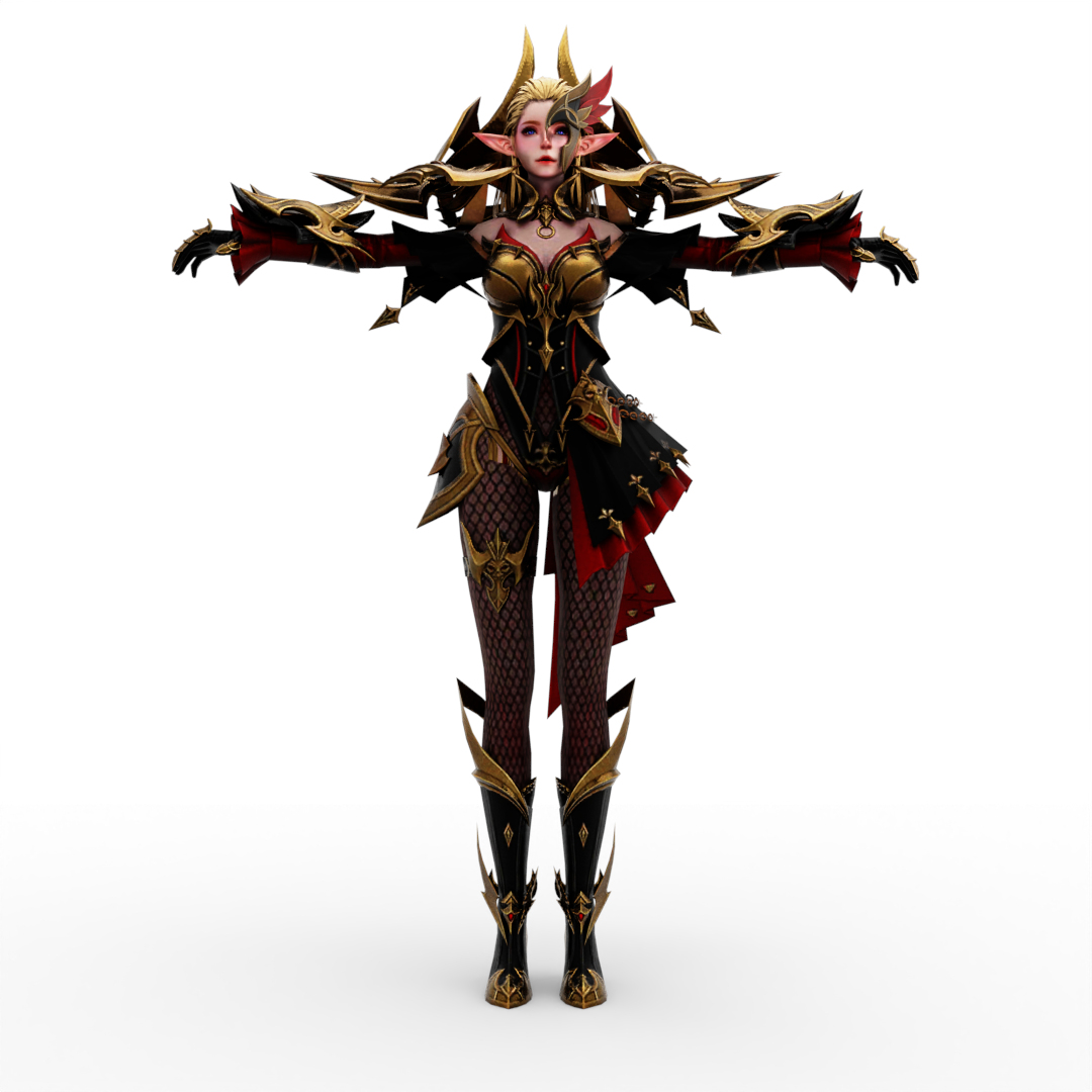 Elf Cults 3d Model Turbosquid 2089629