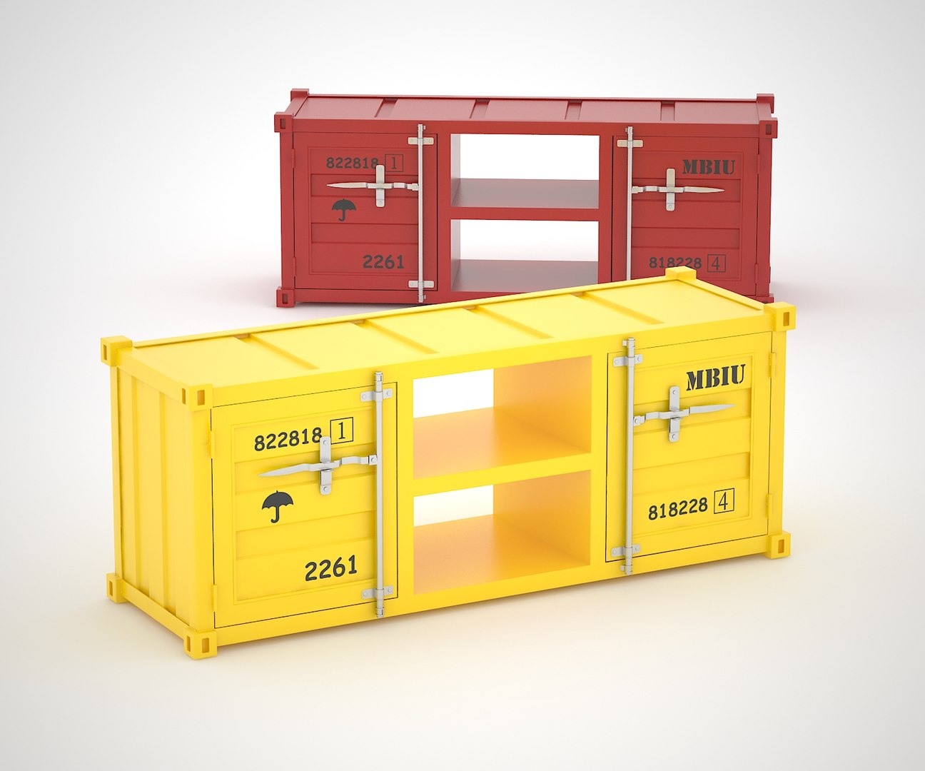 Sea Container Hq Tv Cabinet 3d Model