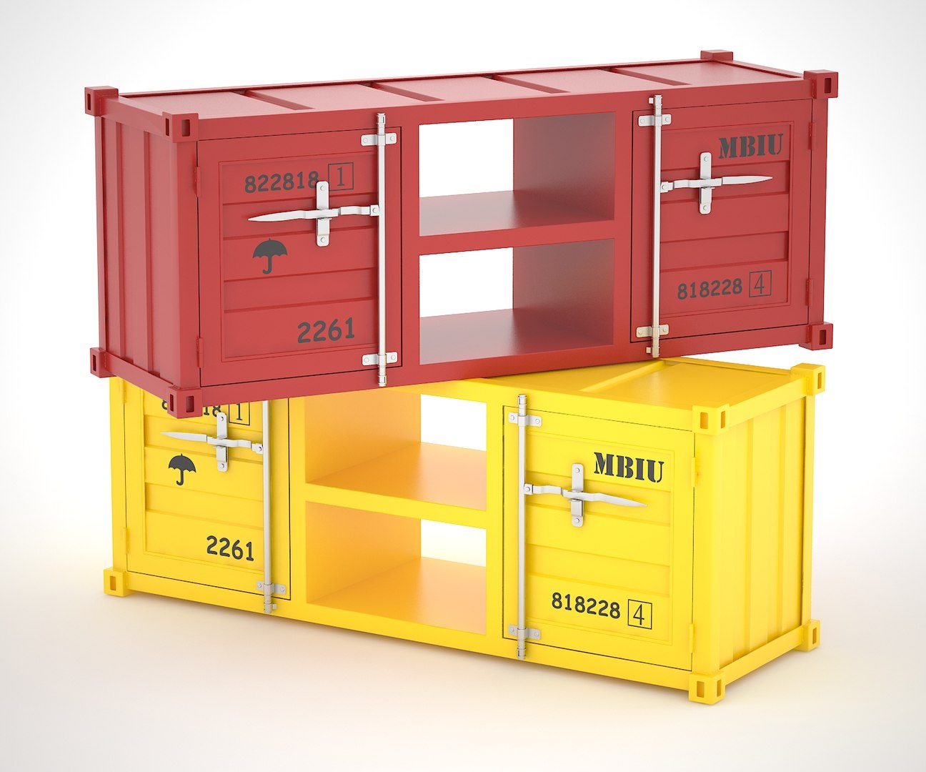 Sea Container Hq Tv Cabinet 3d Model