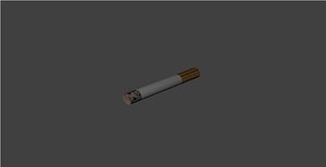 3d model cigarrete