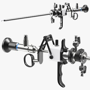 Resectoscope with Bipolar Conical Electrode