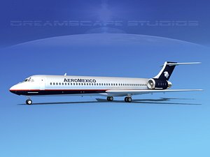 md-87 md-80s jet dwg