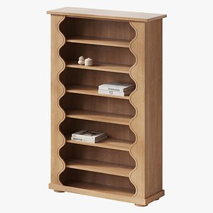 Katie Hodges Scalloped Bookcase model