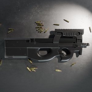 P90 3D model