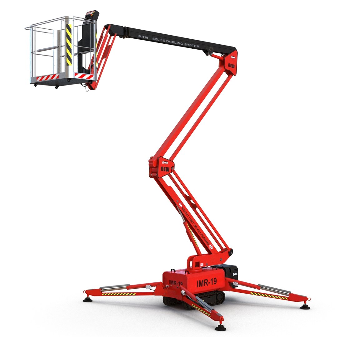 3D telescopic boom lifts model - TurboSquid 1197617