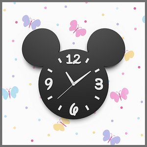 Mickey wall clock