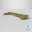 Steep Coast Beach  - 3D PBR Model4
