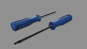 3D model screwdriver 2