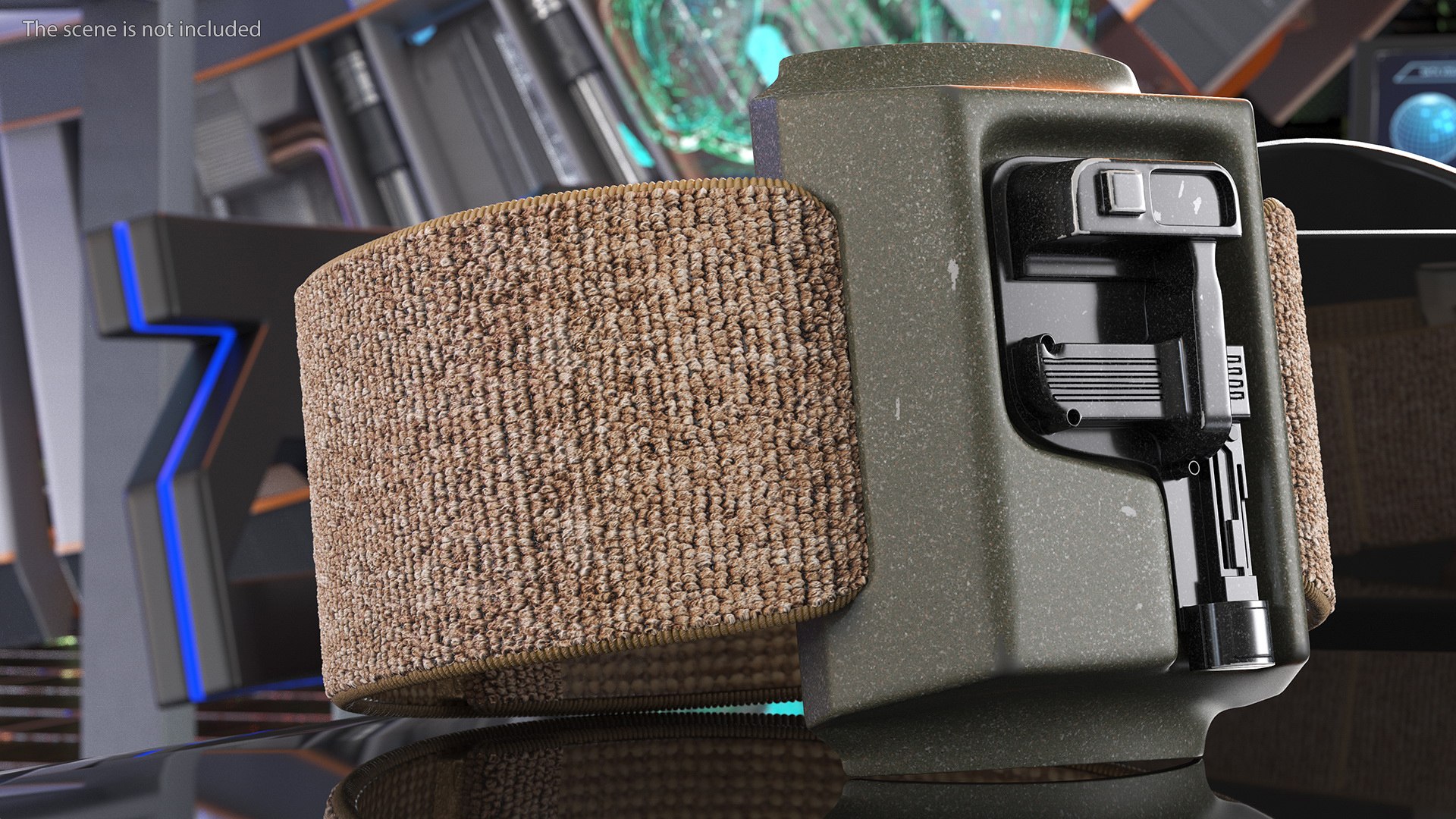 3D Star Wars Rebel Wrist Communicator Fastened TurboSquid 2102926